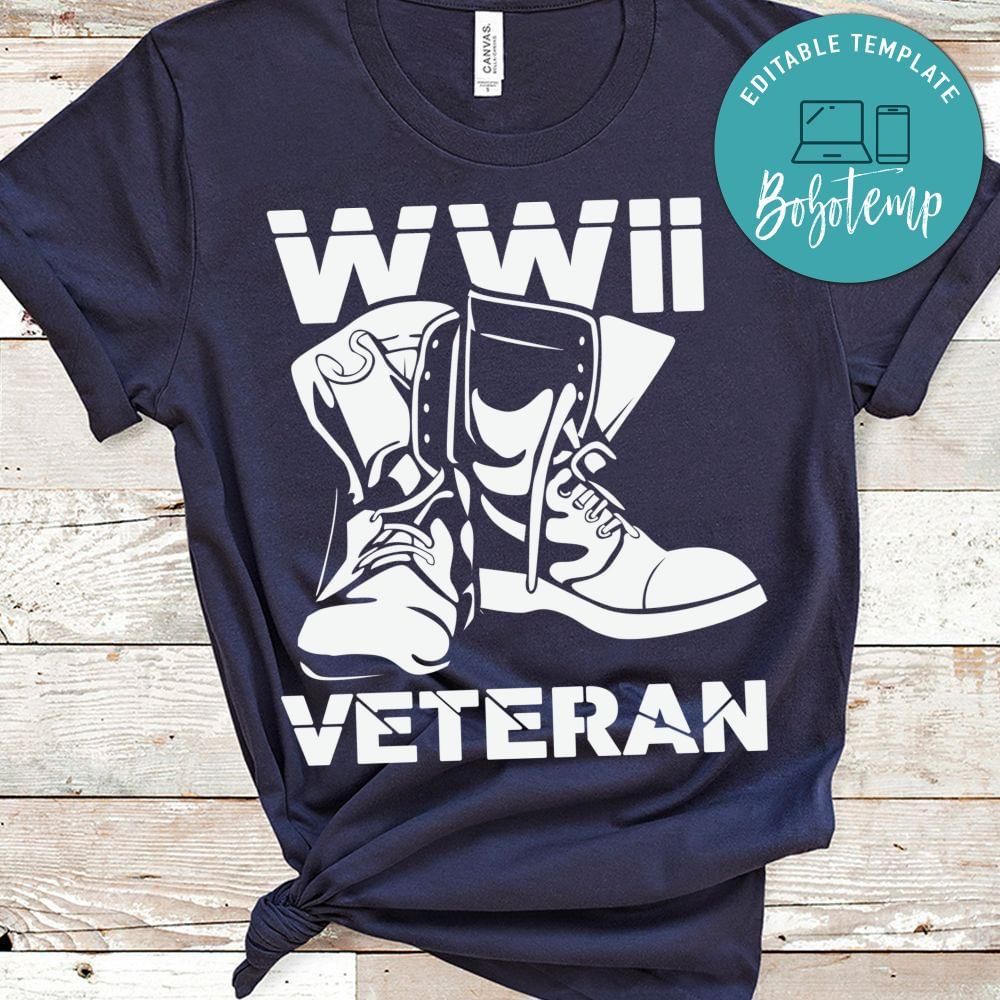 WWII vetean shirt