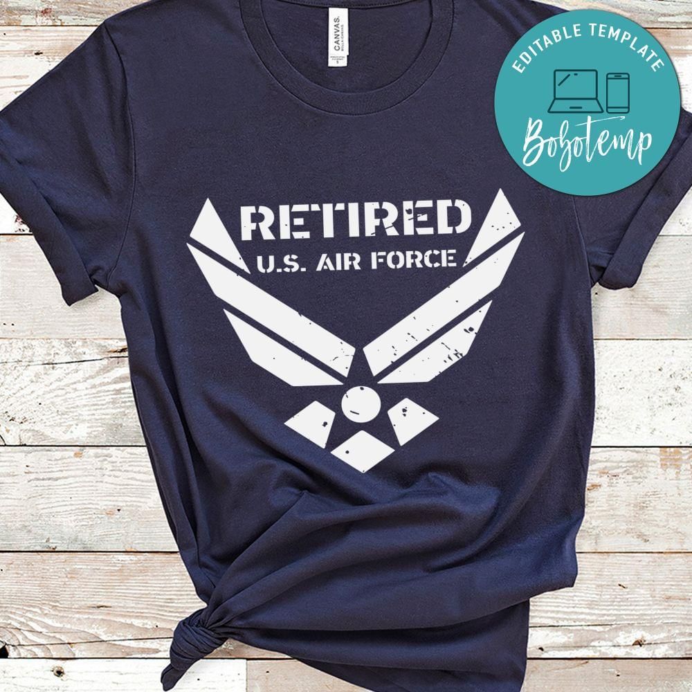 Retired US Air Force Veteran shirt