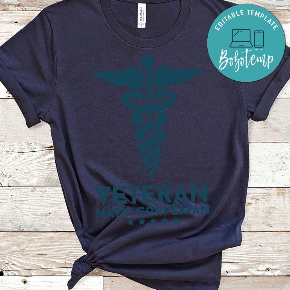 Veteran navy corpsman shirt