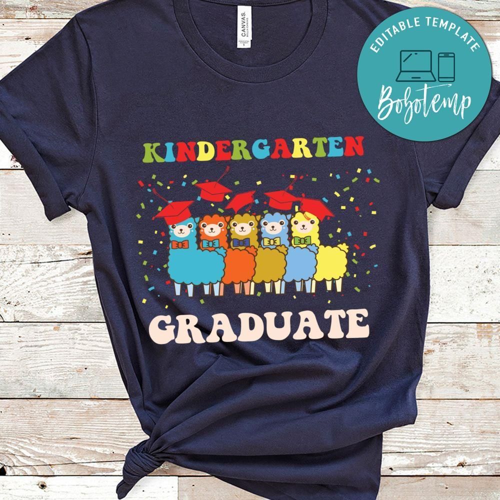 Kindergarten Graduate toddler shirt