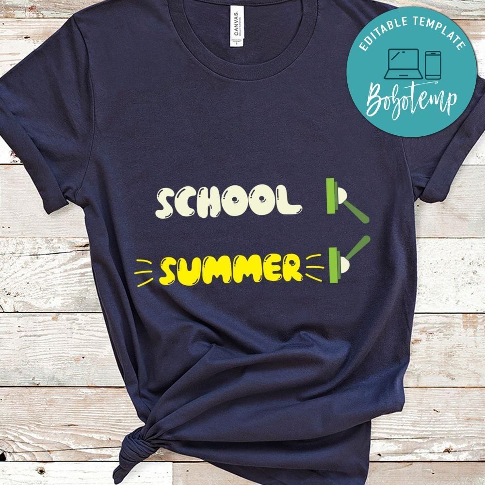 School Summer shirt