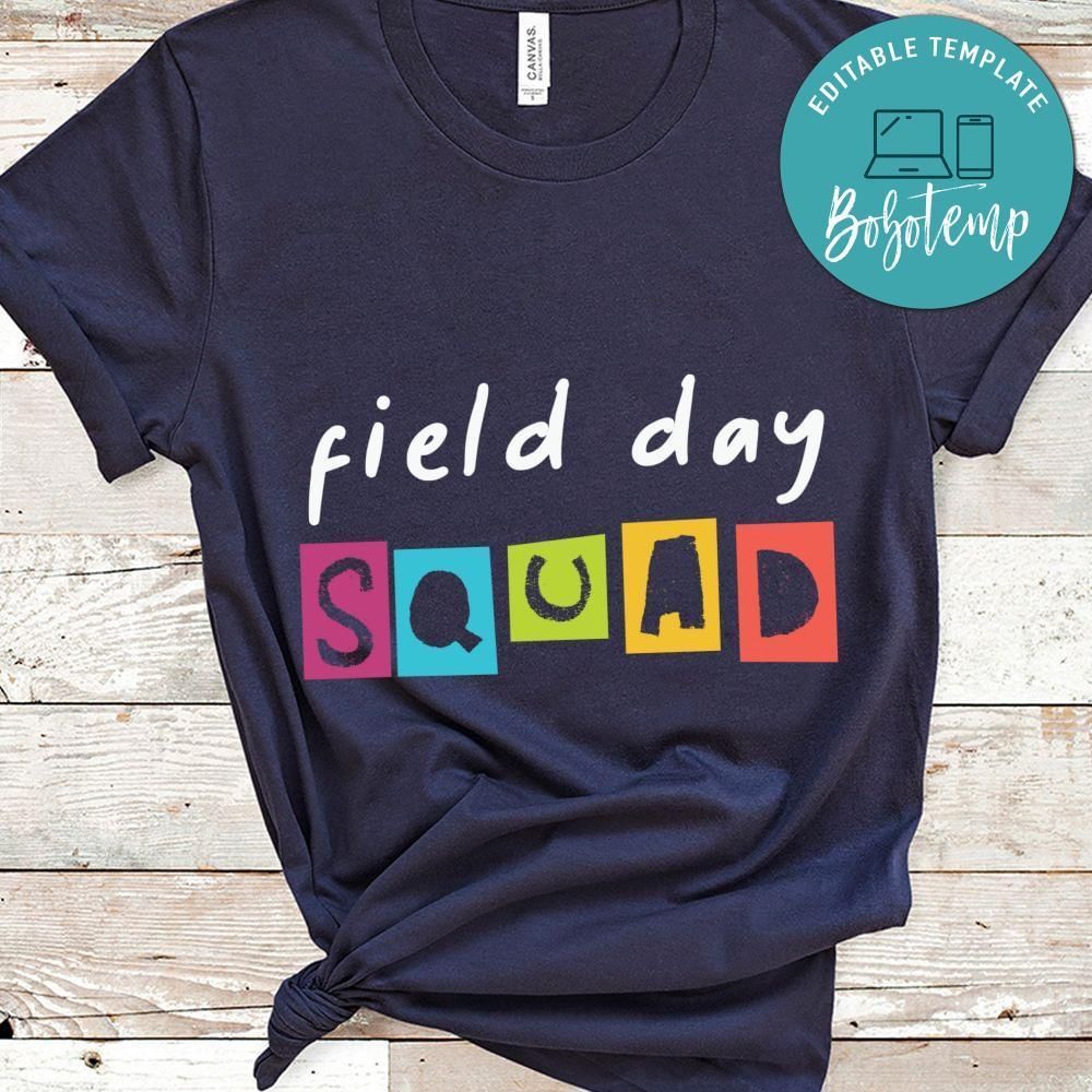 Field day squad shirt