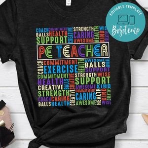 PE Physical Education Teacher PE shirt