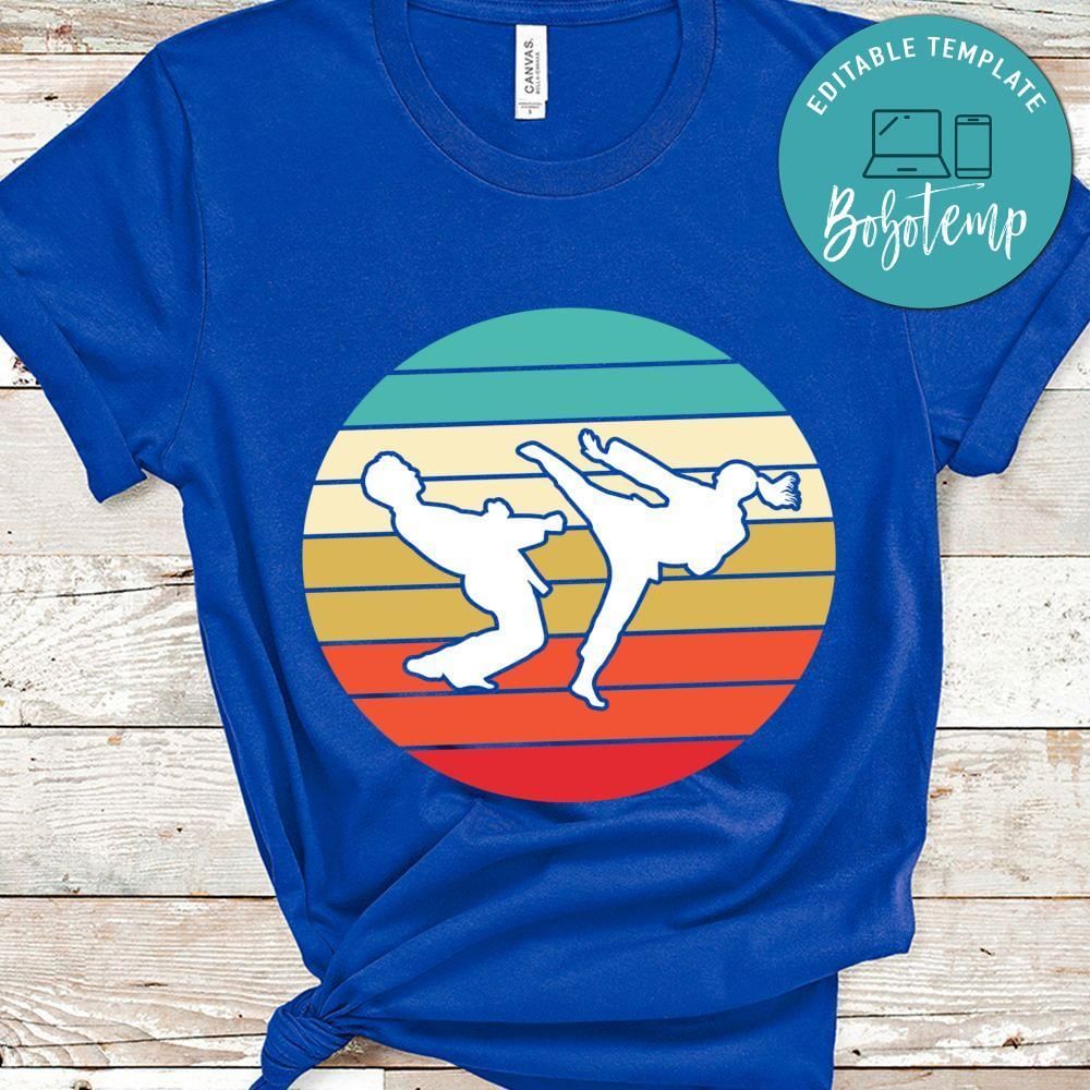 Taekwondo vector shirt