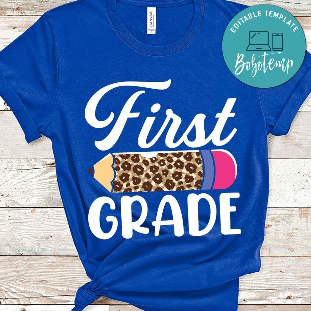 First grade shirt gift