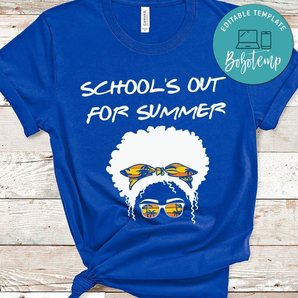School's out for summer gift shirt