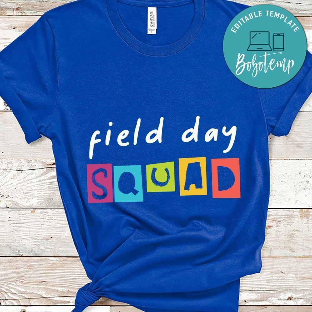 Field day squad shirt