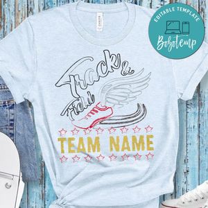 Track and field SVG PNG file template