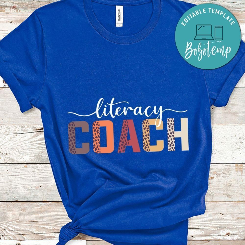 Literacy coach shirt