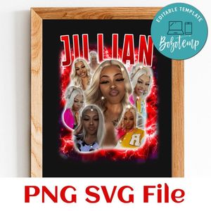 JILLIAN Customer Request PNG file template