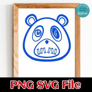 Bear head Customer Request PNG file template