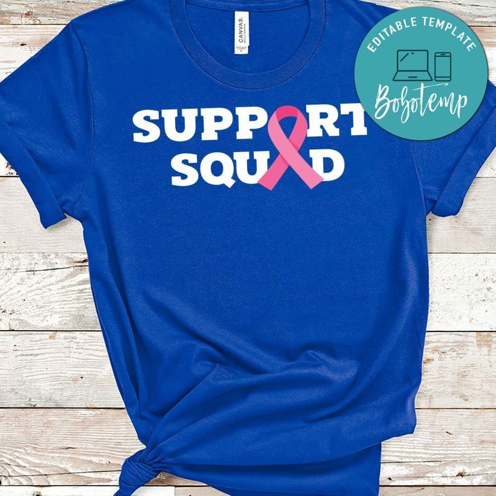 Breast Cancer Support Squad Shirt