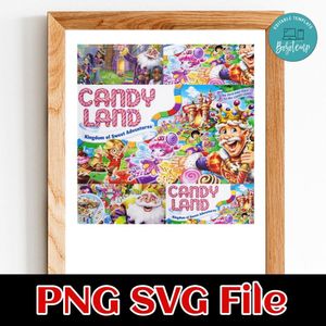 Candyland Customer Request PNG file template