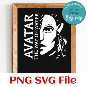 Avatar The Way Of The Water PNG SVG file template