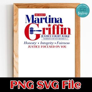 Martina griffin PNG file template
