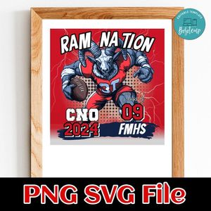 Ram nation over print Customer Request PNG file template