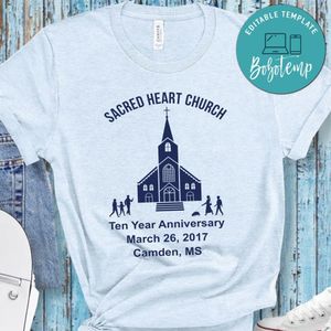 Sacred Heart Church Anniversary PNG file template