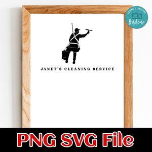 Janet’s Cleaning Service 2 Customer Request PNG file template