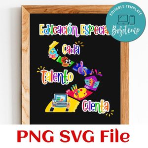 Cada Talento Cuenta 2 Customer Request PNG file template