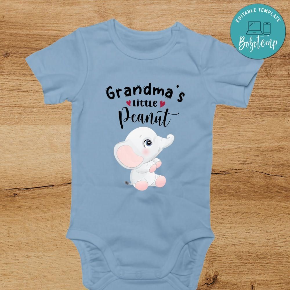 Grandma's Little Peanut Toddler Shirt