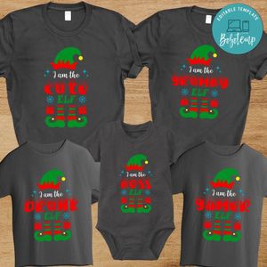 Elf Christmas Customer Request PNG file template