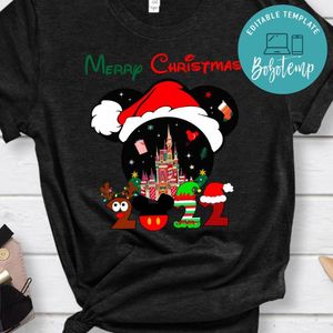 Mickey Mouse Disneyland Merry Christmas PNG file template