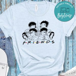 Anime Naruto Friends SVG PNG file template