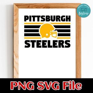 Pittsburgh Steelers SVG PNG file template