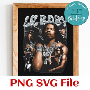 Lil Baby 2 Customer Request PNG file template