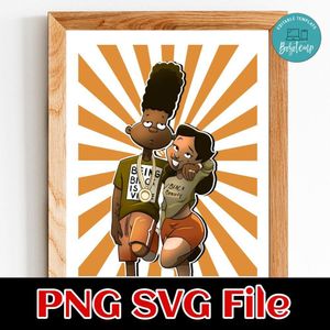 Gerald and Penny Customer Request PNG file template