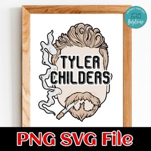 Tyler Childers SVG PNG design template