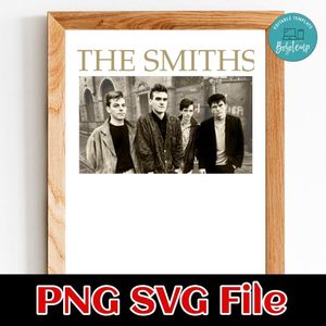 The smiths PNG design template