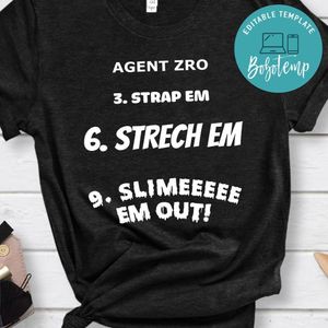 Agent zro Strap em Stretch em PNG file template