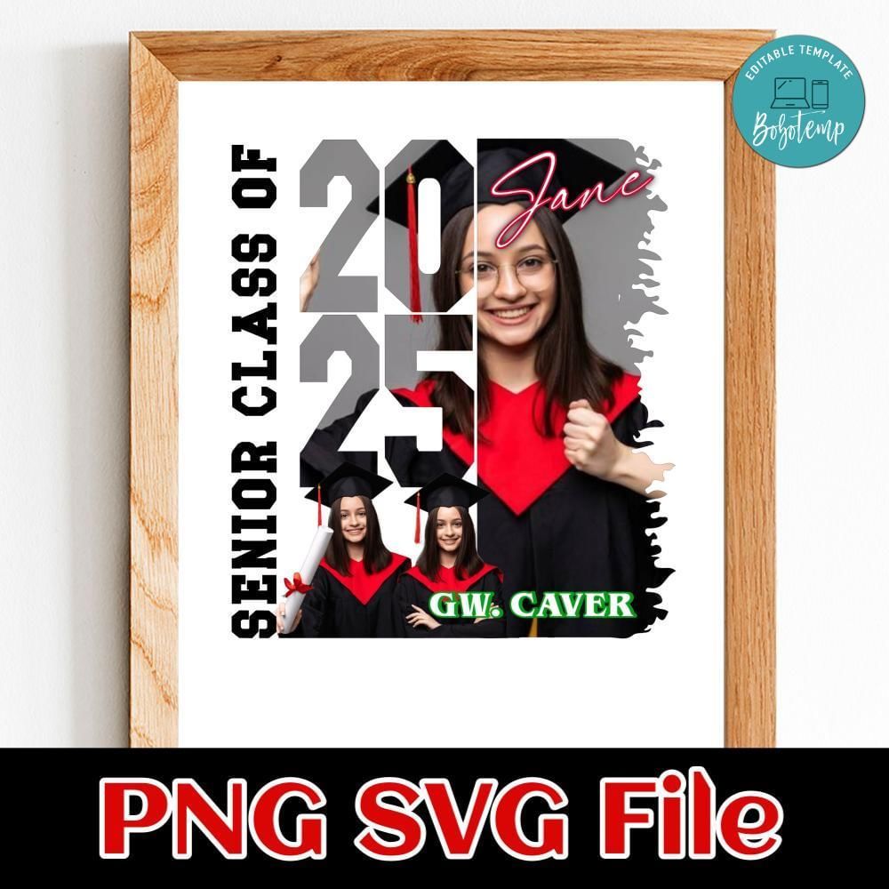 Senior class of Customer Request PNG file template