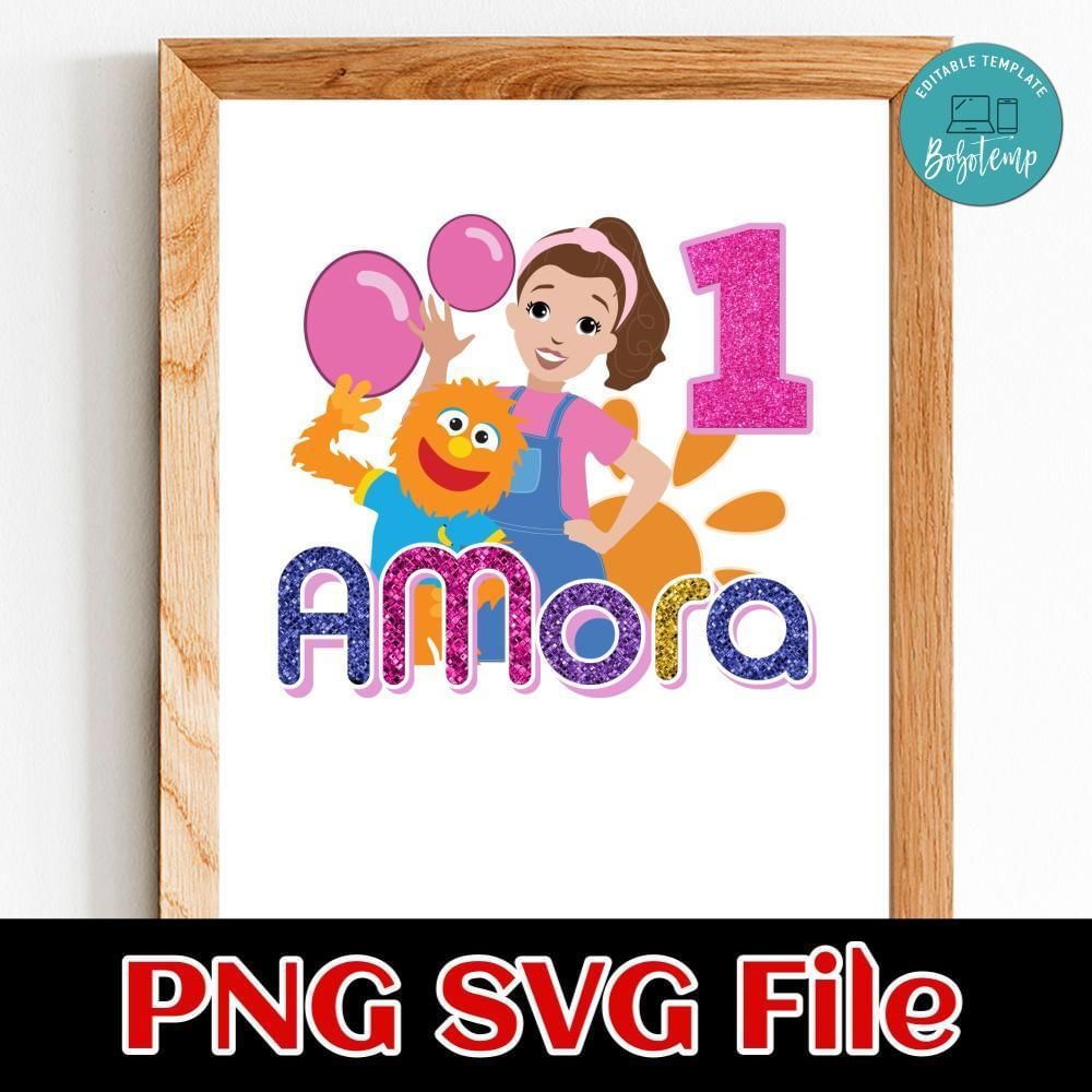 Ms. Rachel Birthday Girl Customer Request PNG file template