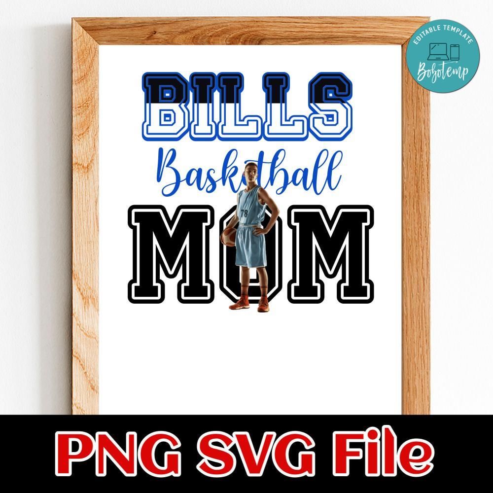 Basketball Mom Custom Photo PNG | Bobotemp