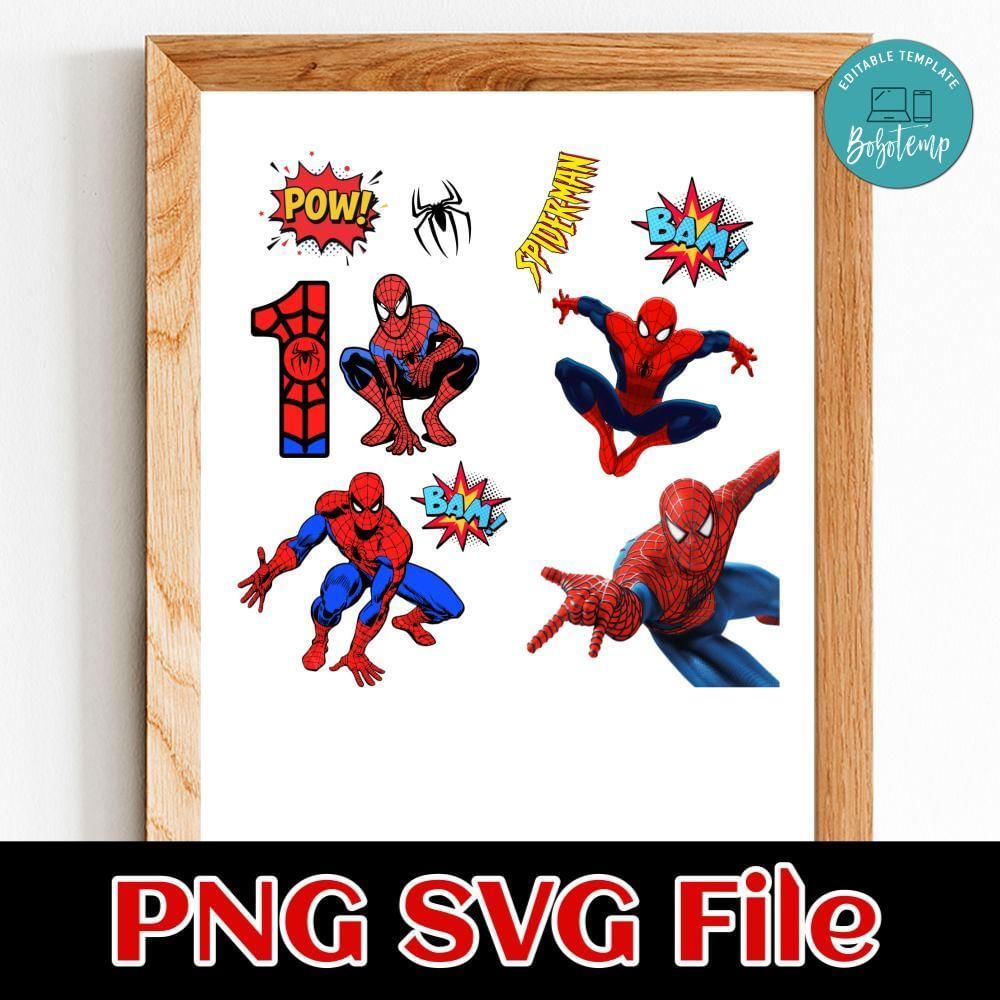 Spiderman all over print Customer Request PNG file template