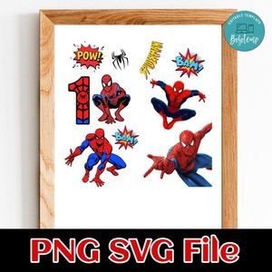 Spiderman all over print Customer Request PNG file template