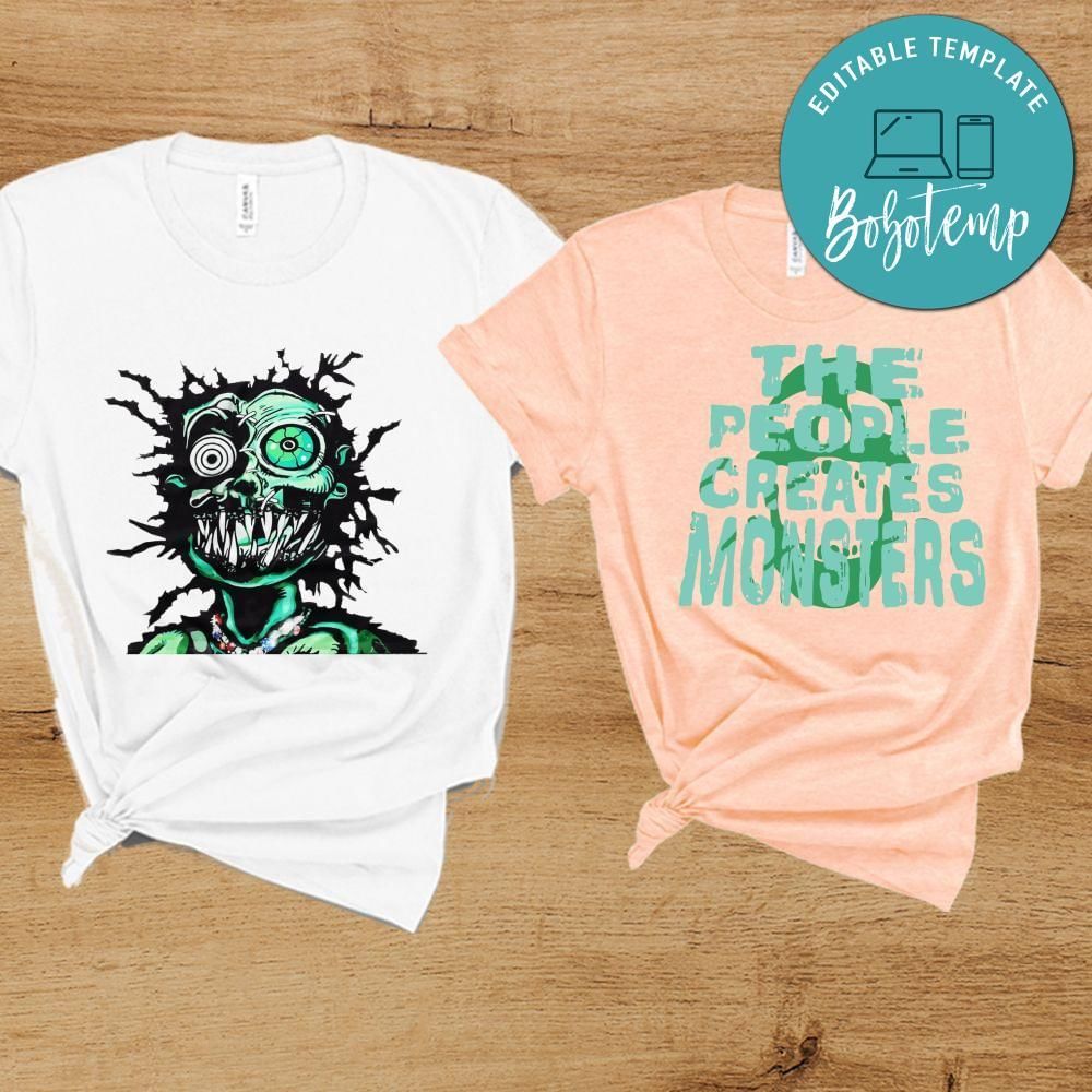 Halloween Big Eye Monster Customer Request PNG file template