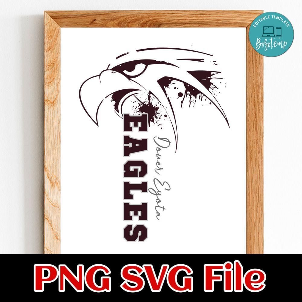 Eagles Dover Eyota Customer Request PNG file template