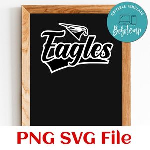 Eagles SVG PNG design template