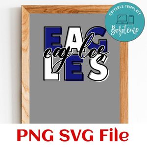 Eagles Customer Request PNG file template