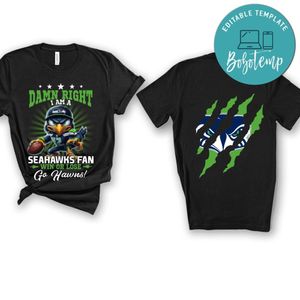 Damn right iam a seahawks fan win or lose go hawks! Customer Request PNG file template