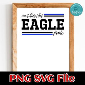 Can’t hide that Eagle pride PNG design template