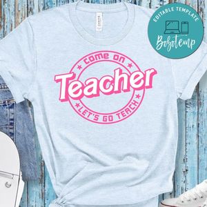 Barbie Teacher PNG file template