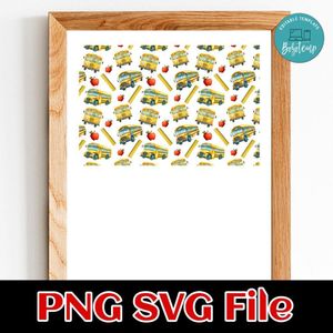 School seamless pattern Customer Request PNG file template