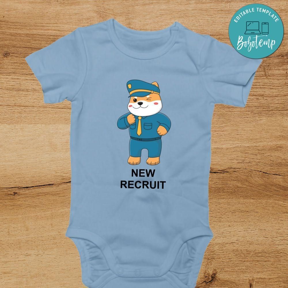 New Recruit Tiger Toddler Shirt