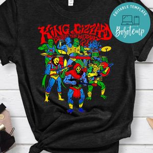 King Gizzard And The Lizard Wizard Masters PNG file template