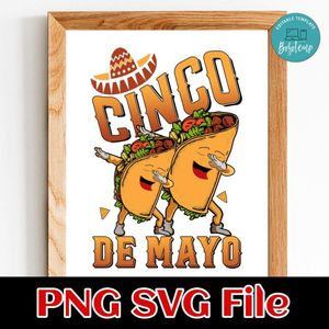 Cinco De Mayo PNG SVG design template