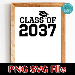 Class Of 2037 SVG PNG design template